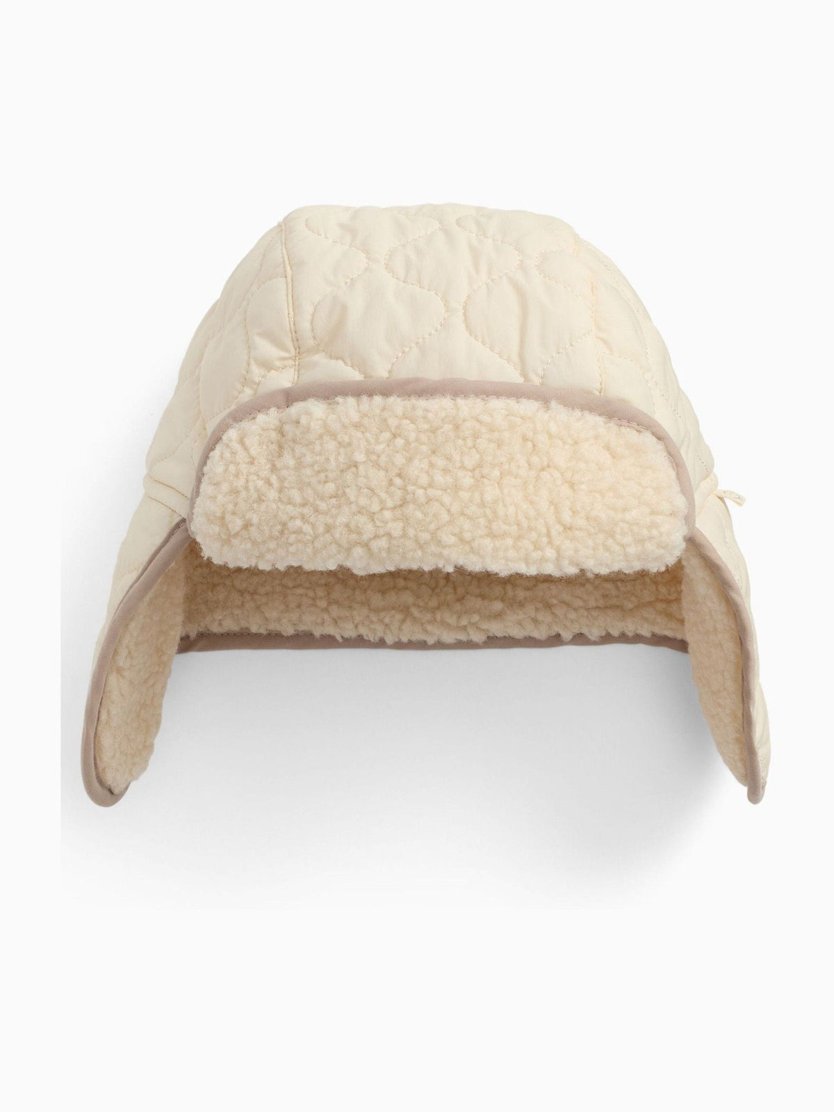 MORI Cream Supersoft Cosy Trapper Hat - image 4