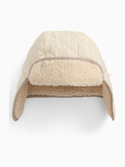 MORI Cream Supersoft Cosy Trapper Hat - image 4