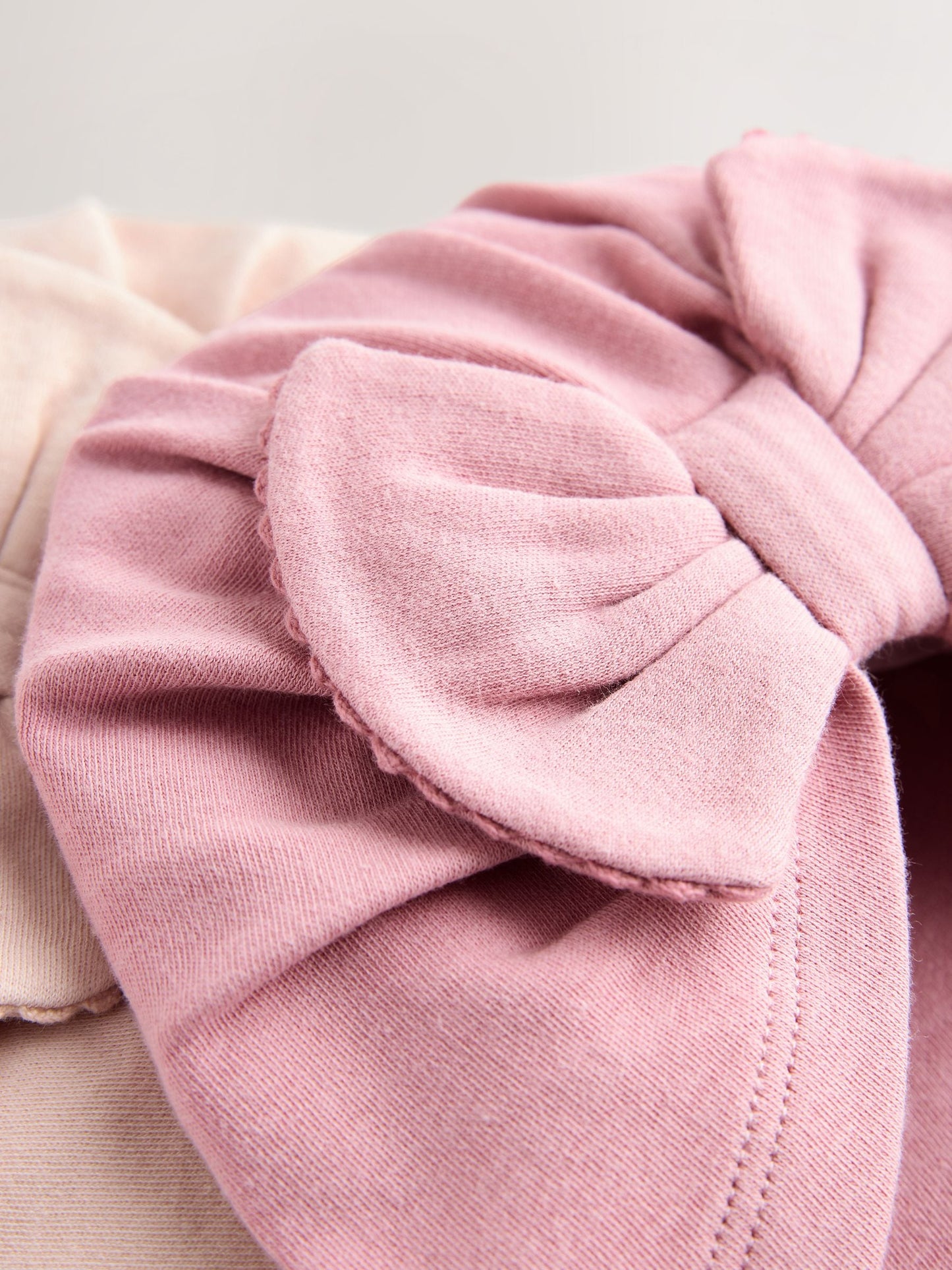 Pink Baby Turbans 2 Pack (0-18mths) image 4