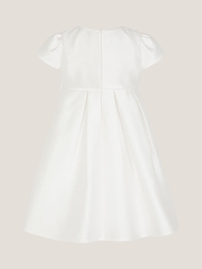 Monsoon Cream Baby Isabella Pearl Embellished Dress image 2