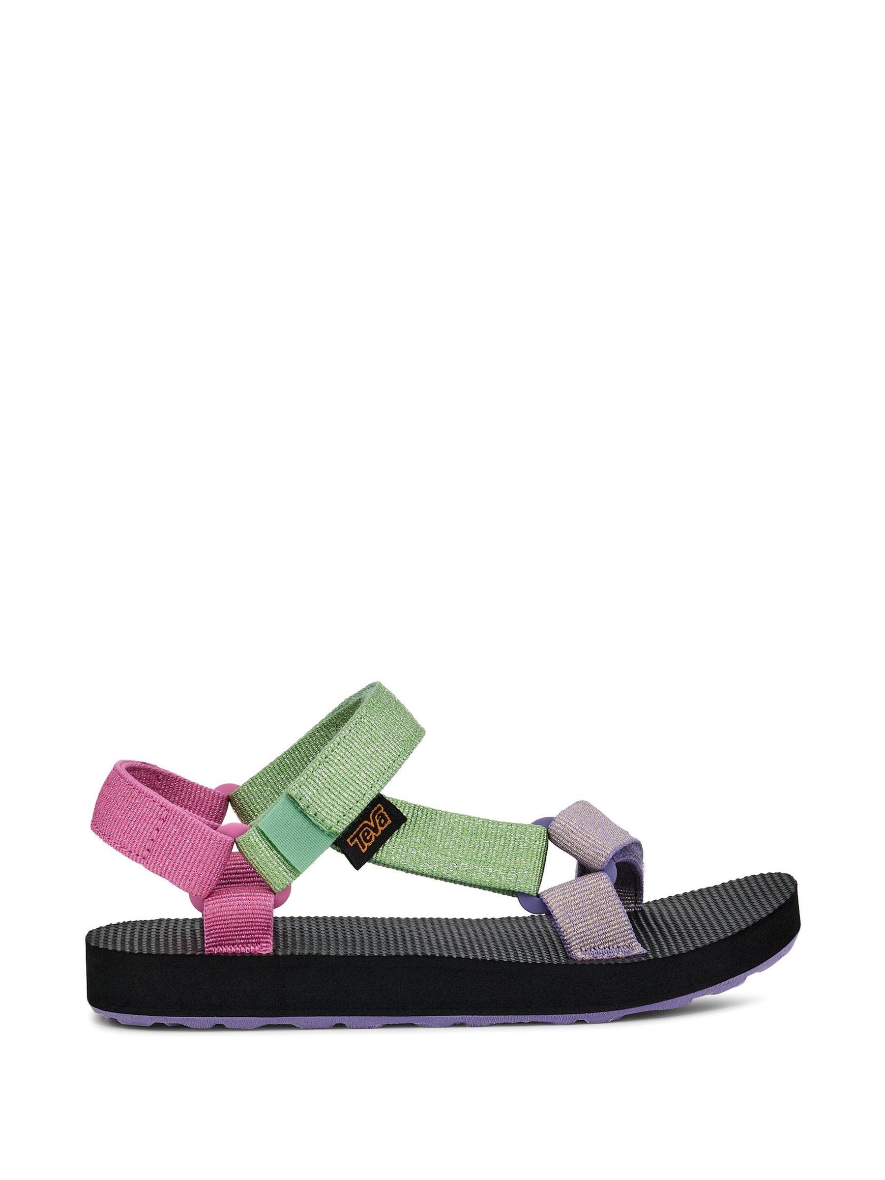 Teva Green Universal Metallic Sandals image 1