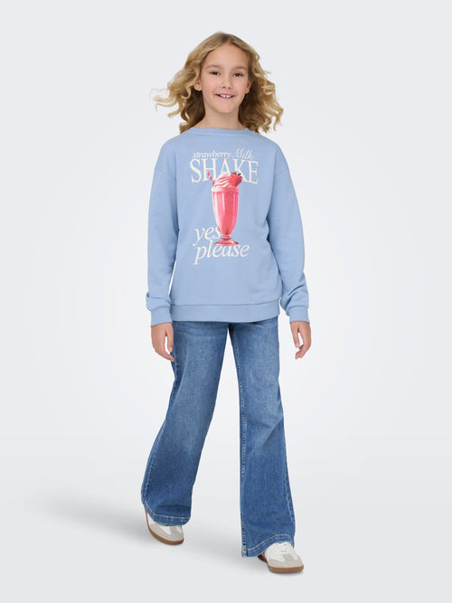 Dsiney Kidz - KIDS ONLY Blue Wide Flared Jeans With Super Stretch image 1