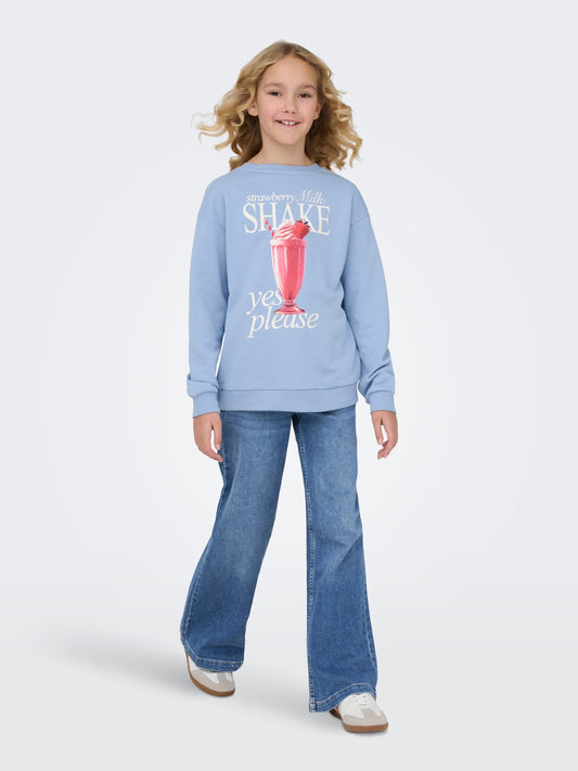 Dsiney Kidz - KIDS ONLY Blue Wide Flared Jeans With Super Stretch image 1
