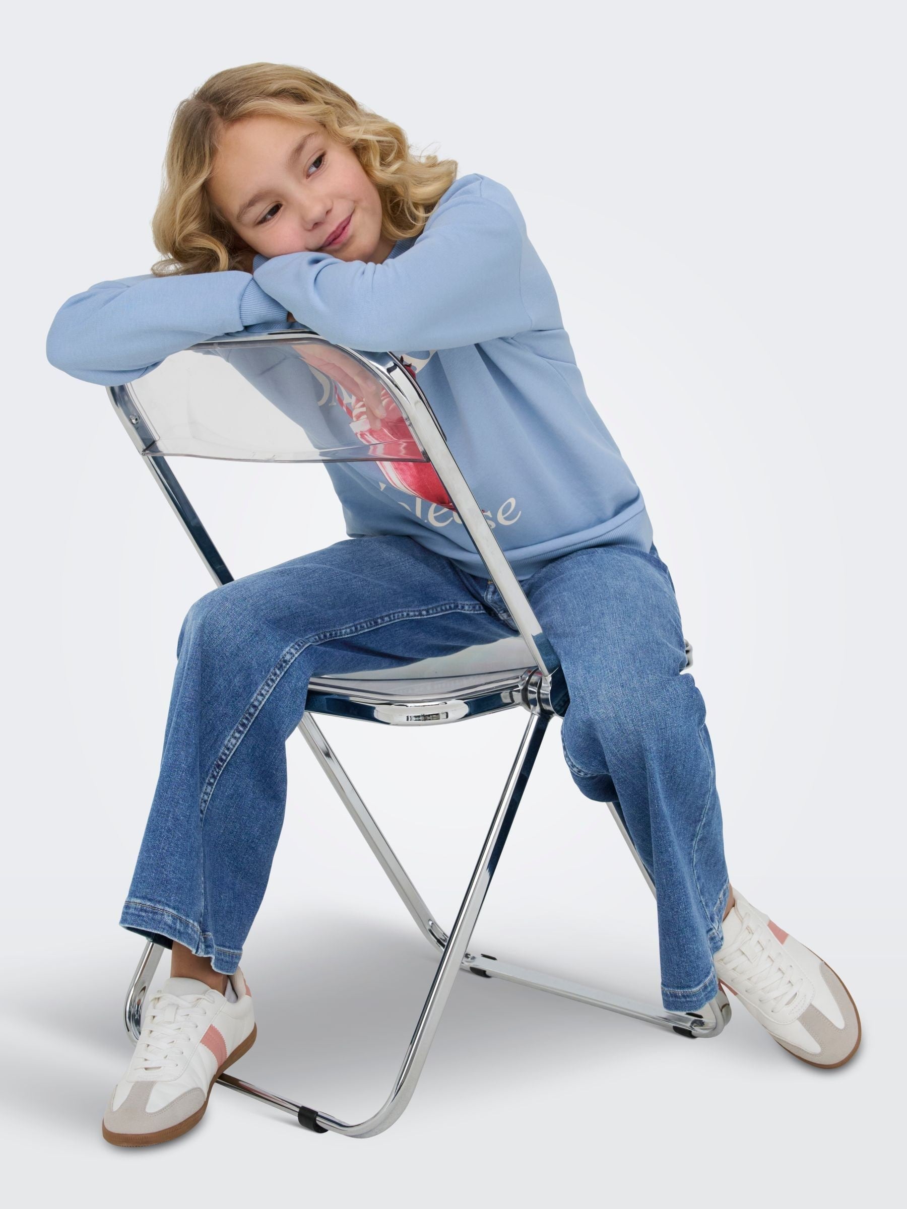 Dsiney Kidz - KIDS ONLY Blue Wide Flared Jeans With Super Stretch image 4