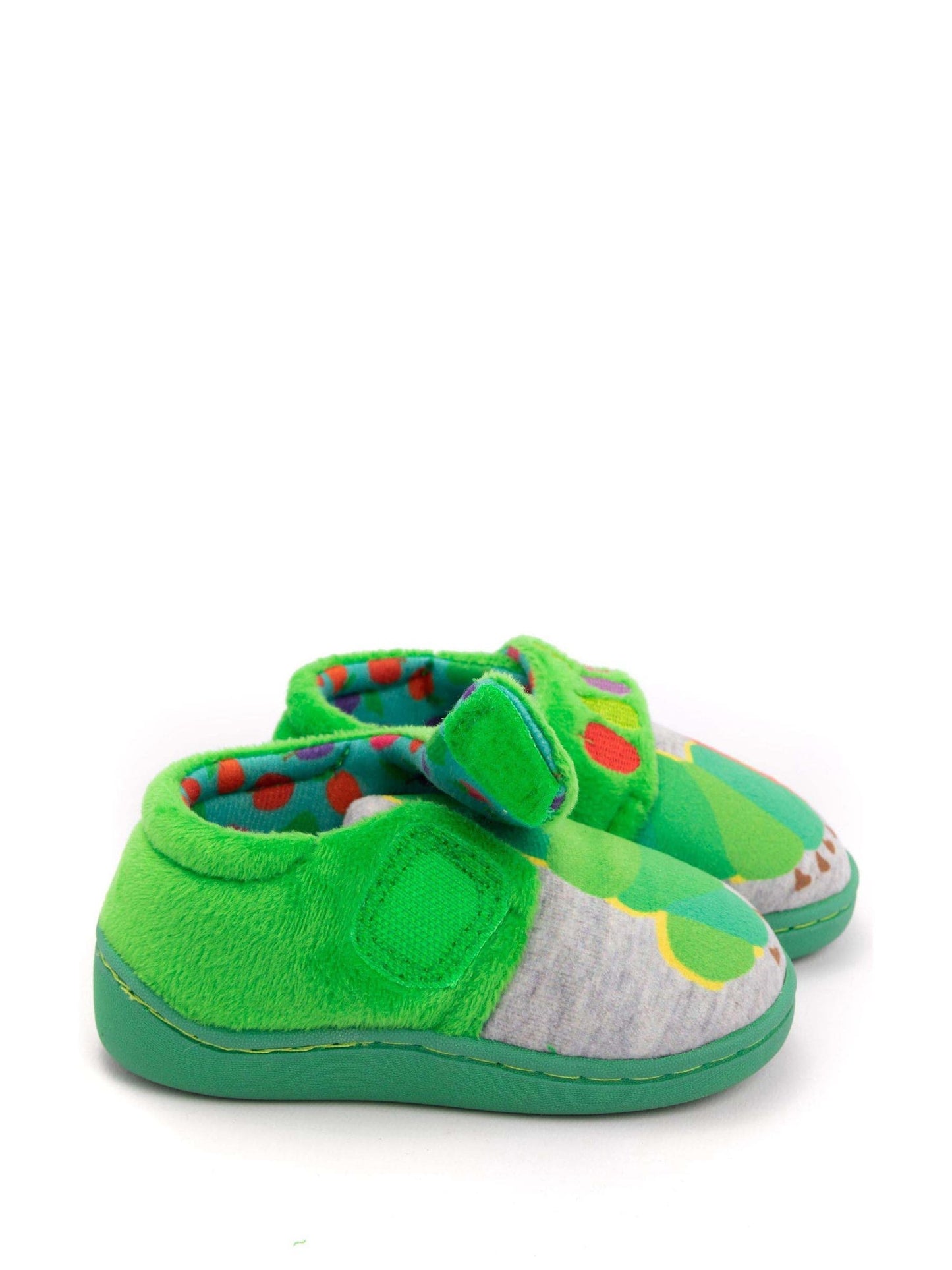 Dsiney Kidz - Vanilla Underground Green The Hungry Caterpillar Touch Fastening Loafer Slippers image 3