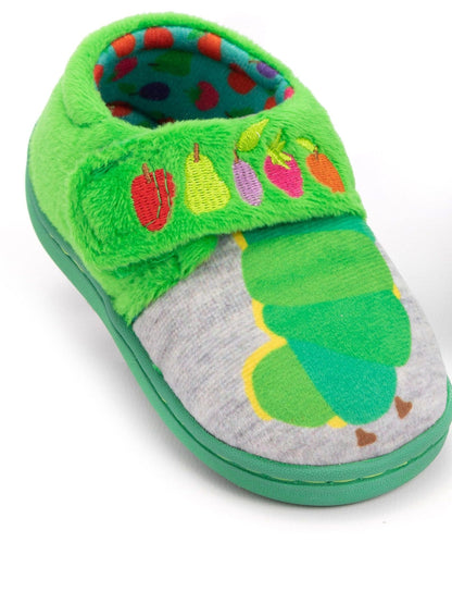 Dsiney Kidz - Vanilla Underground Green The Hungry Caterpillar Touch Fastening Loafer Slippers image 5
