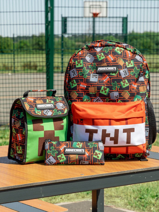Vanilla Underground Black Minecraft Backpack Set 3 Piece image 1