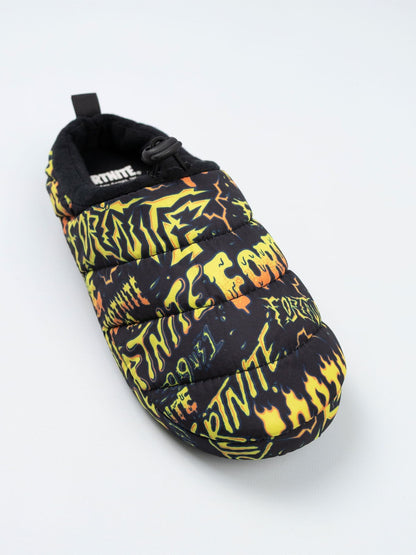 Vanilla Underground Black Fortnite Boys Slippers image 2