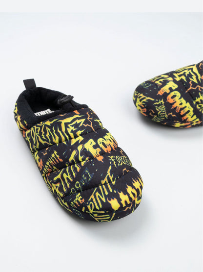 Vanilla Underground Black Fortnite Boys Slippers image 4