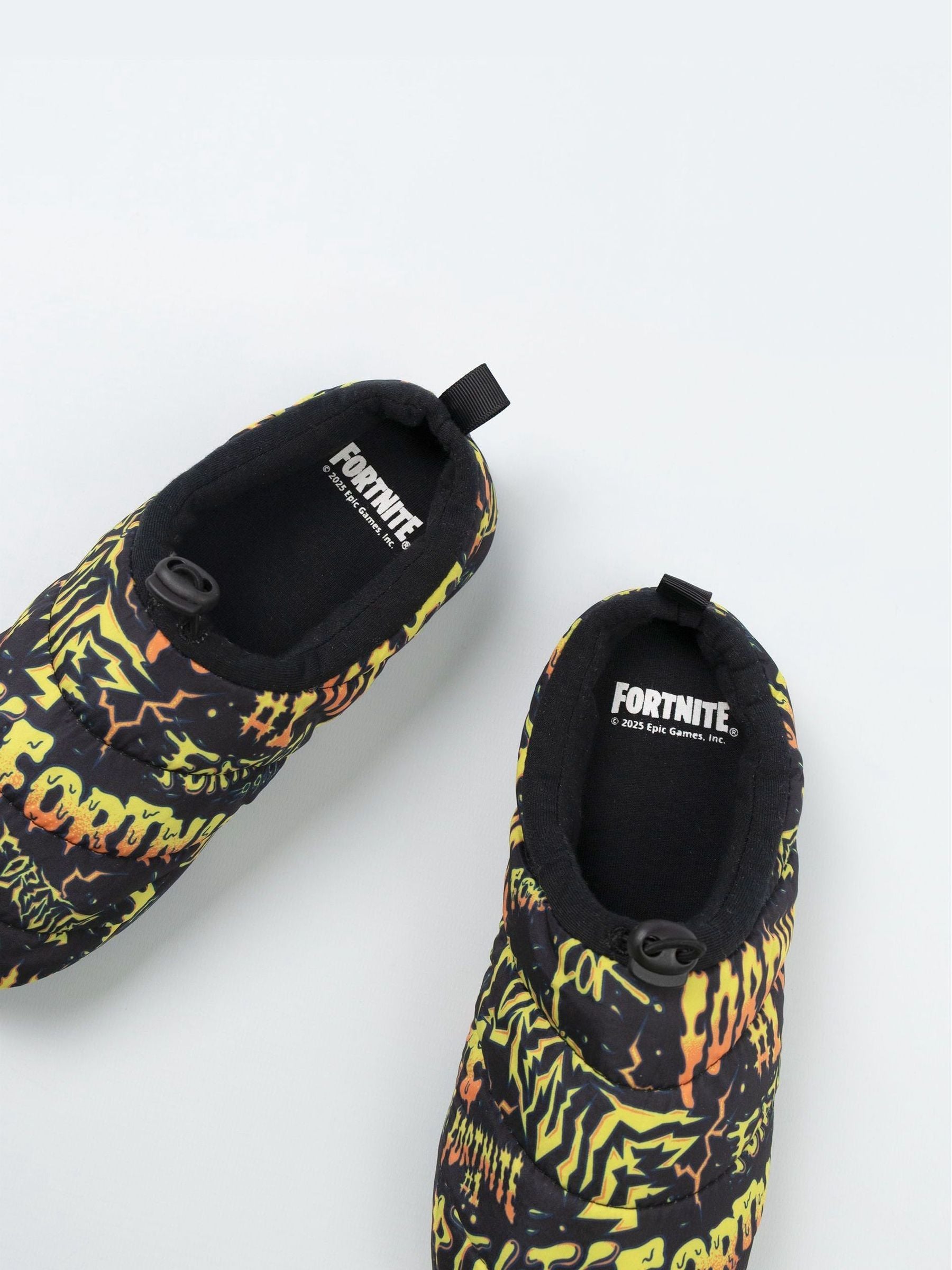 Vanilla Underground Black Fortnite Boys Slippers image 5