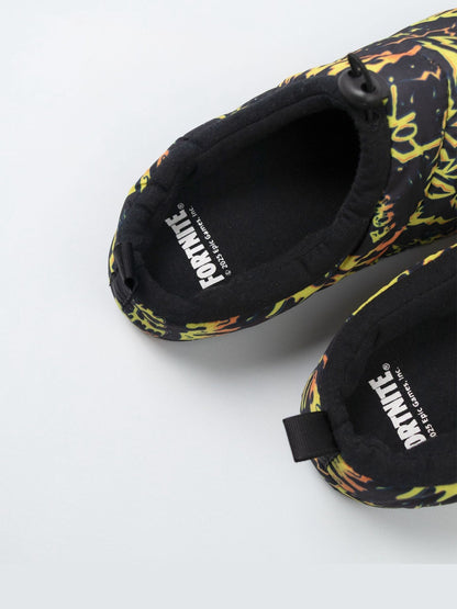 Vanilla Underground Black Fortnite Boys Slippers image 6