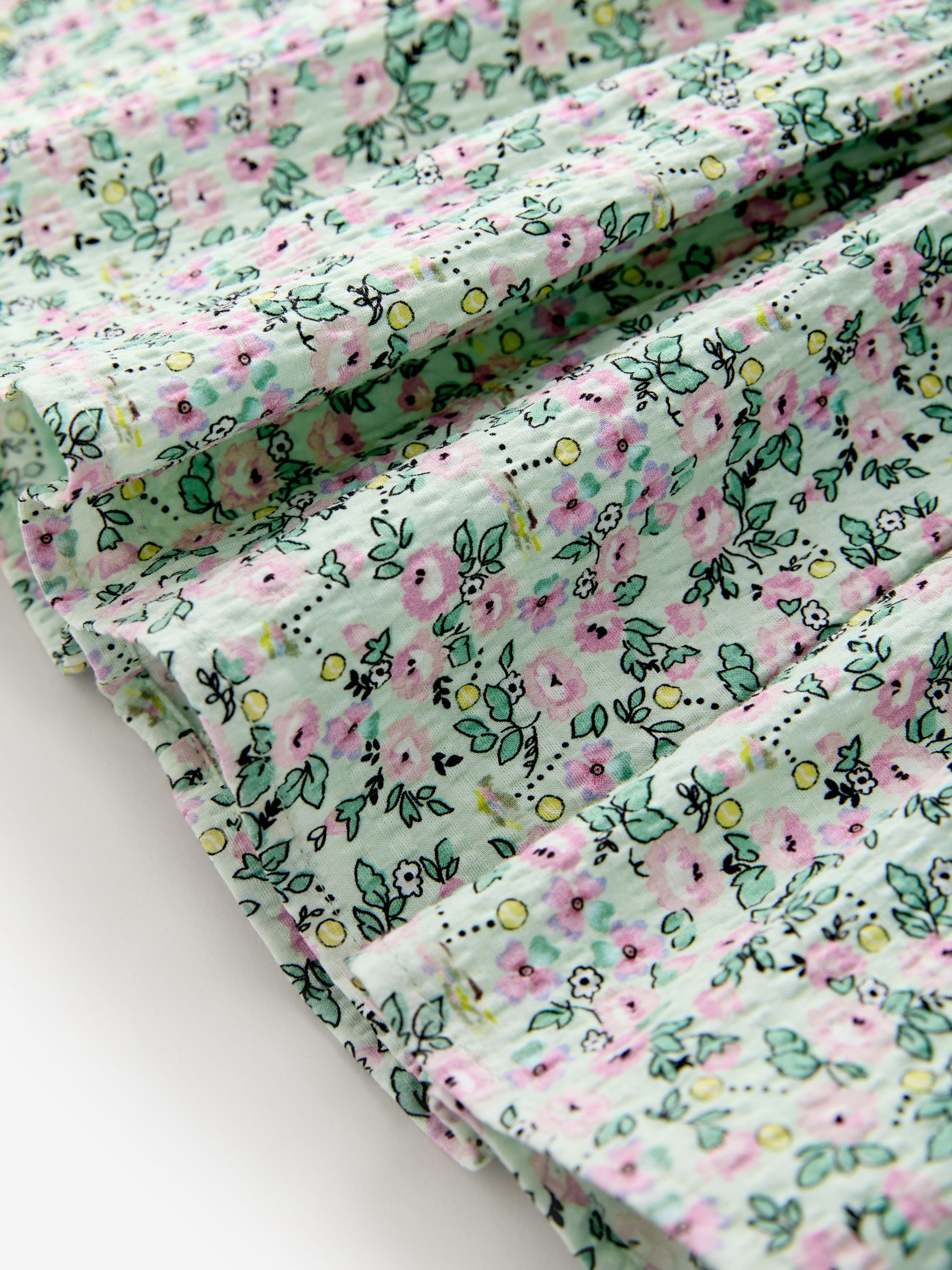 Cath Kidston Green Tennis Ditsy Bow Front Prom Dress (3mths-8yrs) image 8