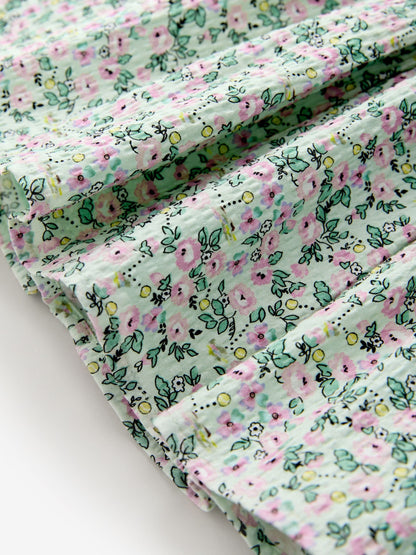 Cath Kidston Green Tennis Ditsy Bow Front Prom Dress (3mths-8yrs) image 8