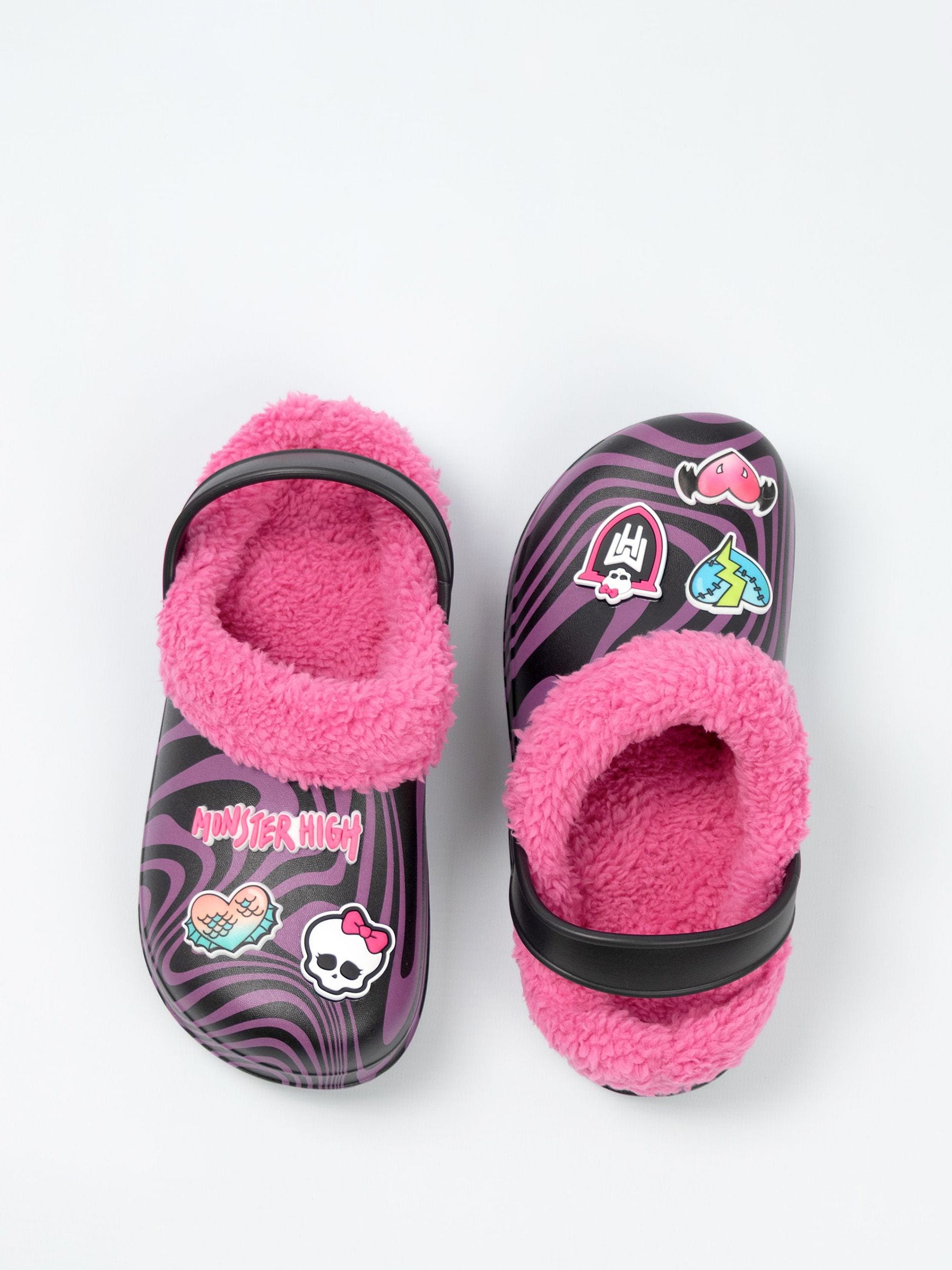 Vanilla Underground Pink Monster High Slippers image 2