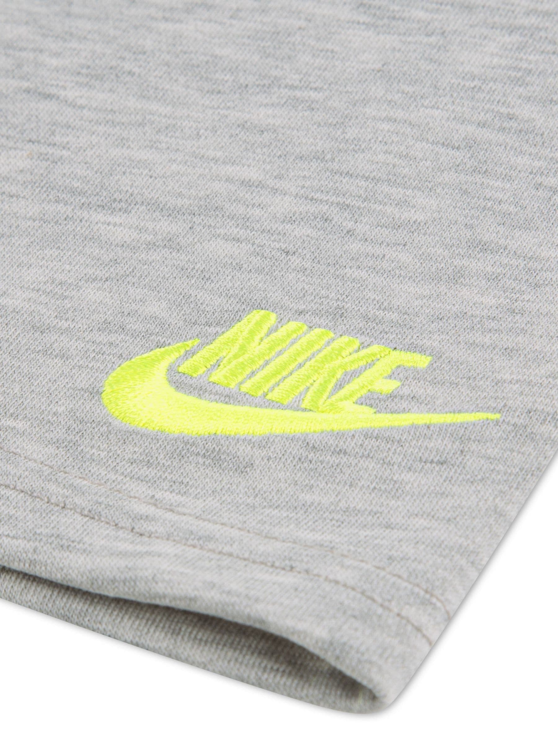 Nike Grey Logo T-Shirt and Shorts Set image 4