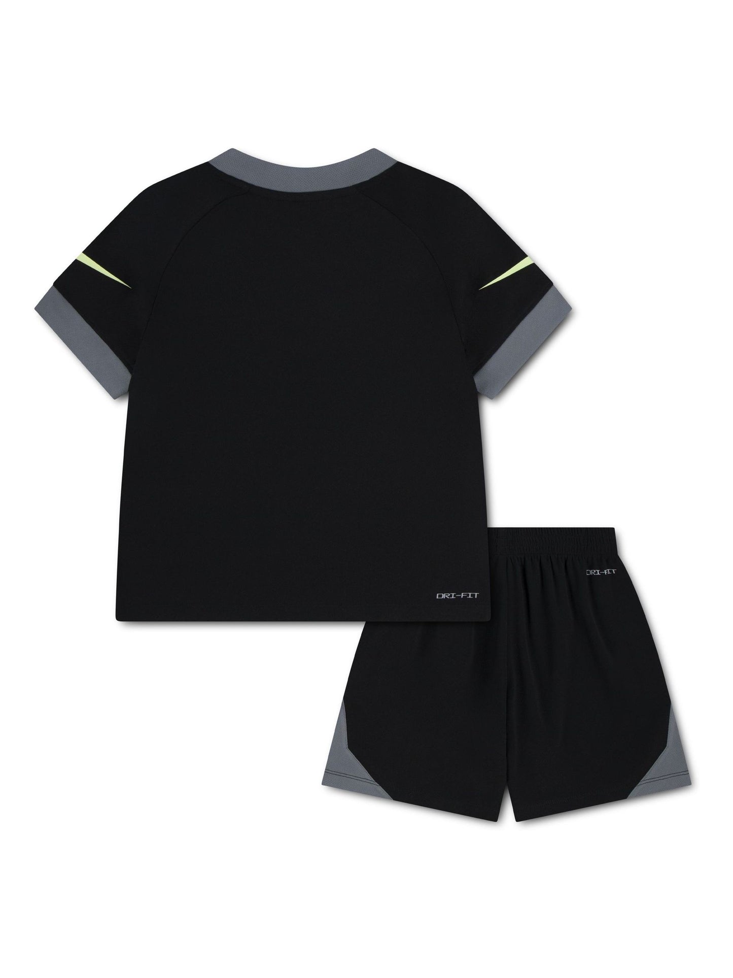 Nike Black Swoosh Love T-Shirt And Shorts Set image 2