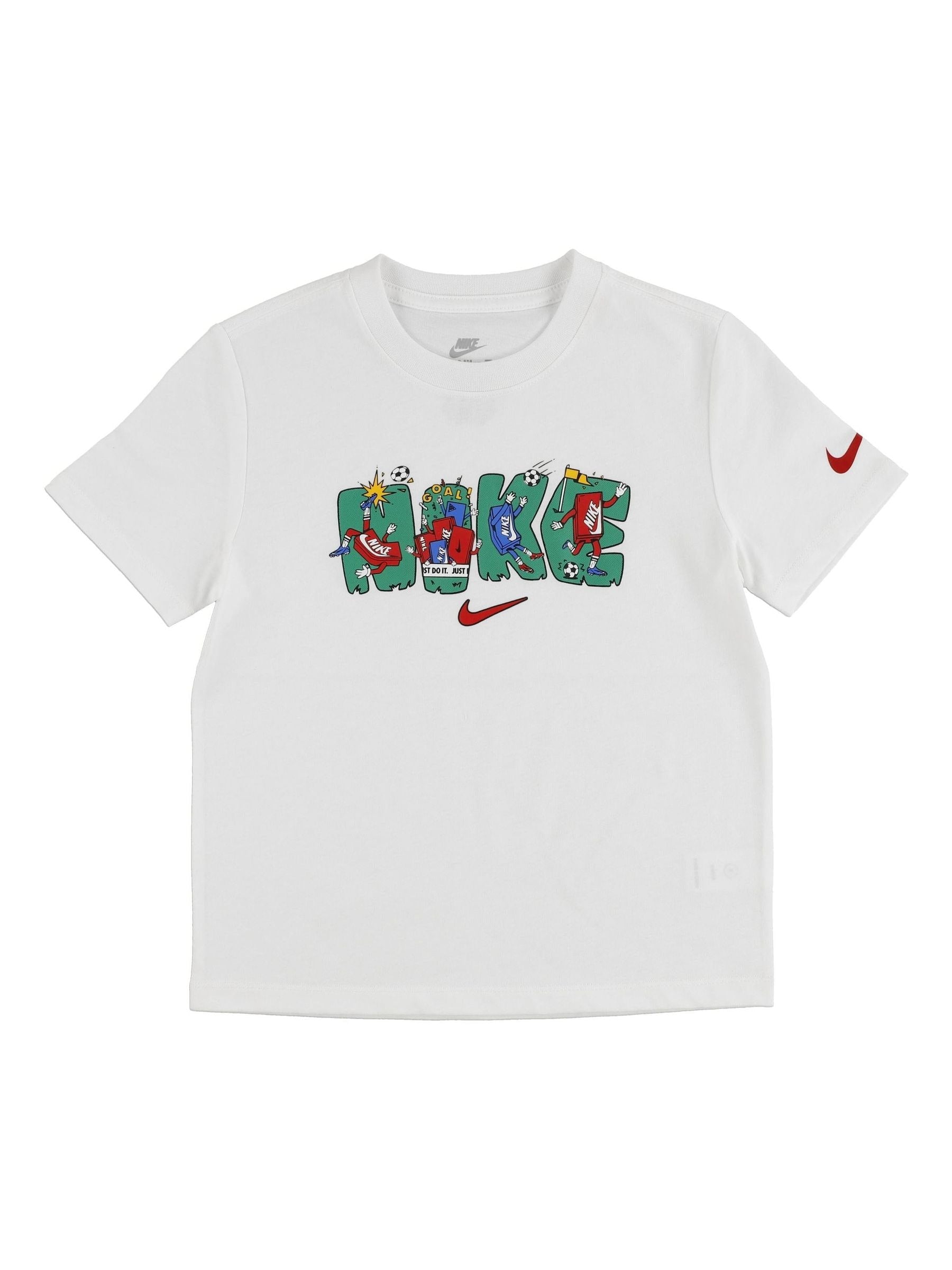 Nike White Little Boxy Multi Sport Graphic T-Shirt image 1