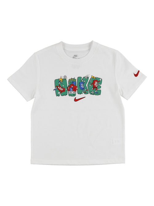 Nike White Little Boxy Multi Sport Graphic T-Shirt image 1