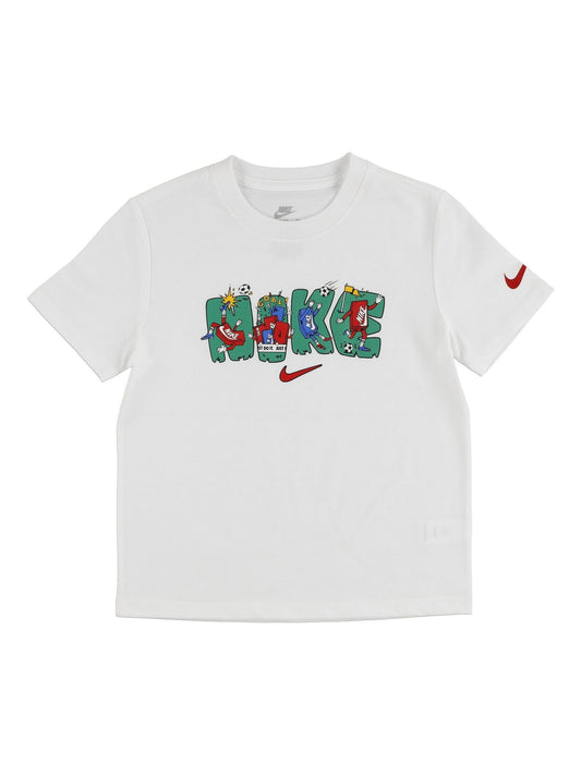 Nike White Little Boxy Multi Sport Graphic T-Shirt image 1