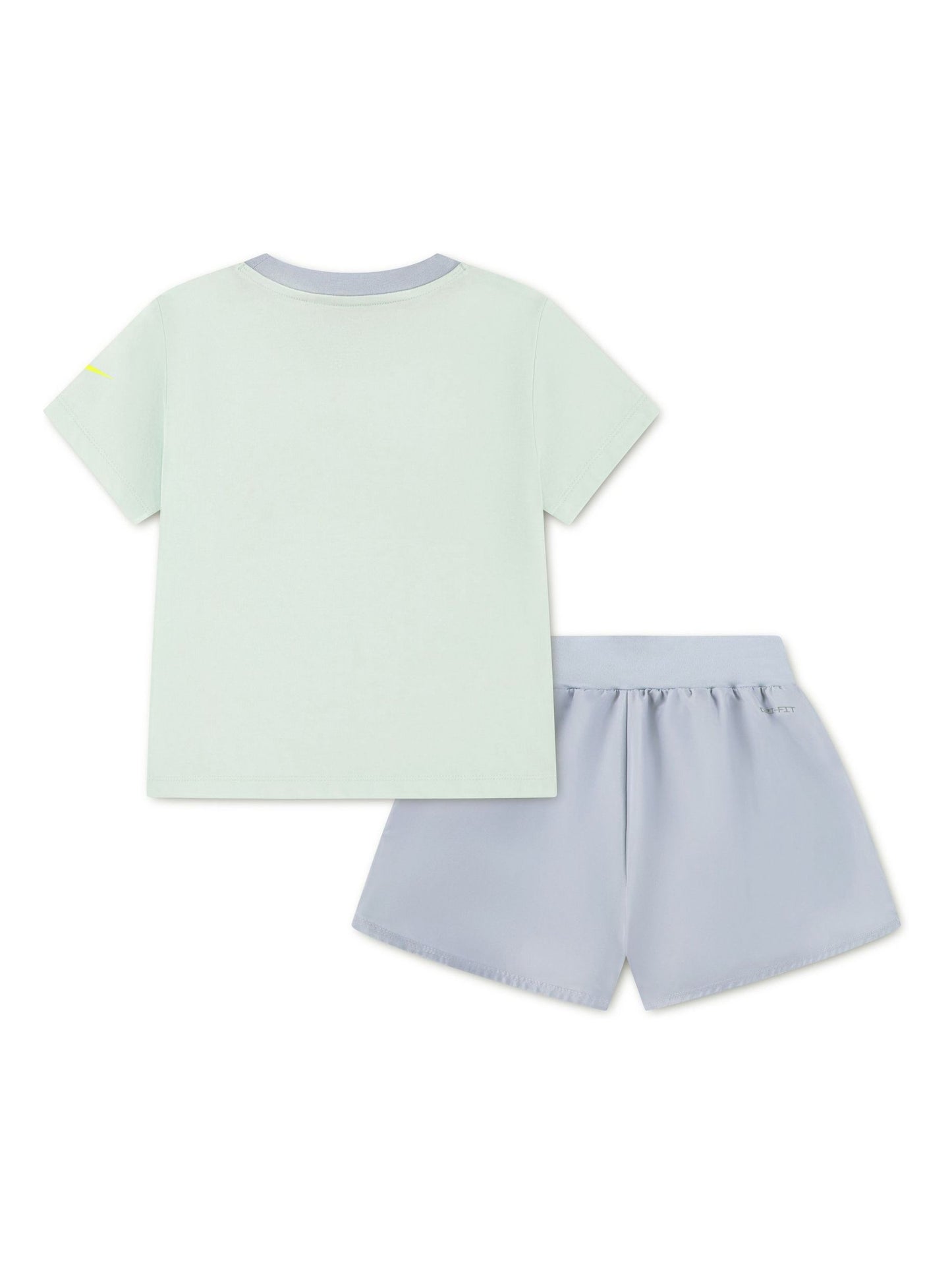 Nike Blue Little Kids T-Shirt and Crossover Shorts Set image 3