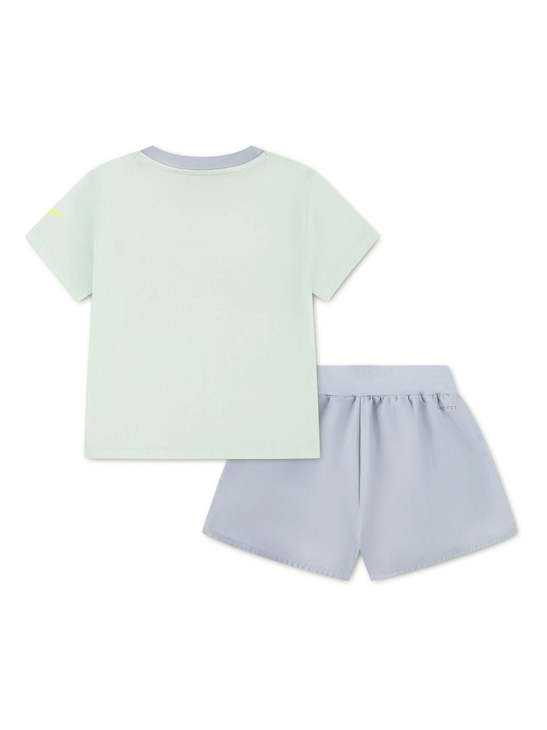 Nike Blue Little Kids T-Shirt and Crossover Shorts Set image 3
