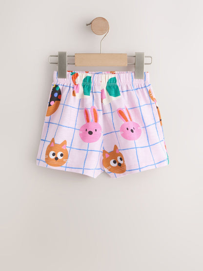 Lilac Purple Pets Shorts (3mths-7yrs) image 5
