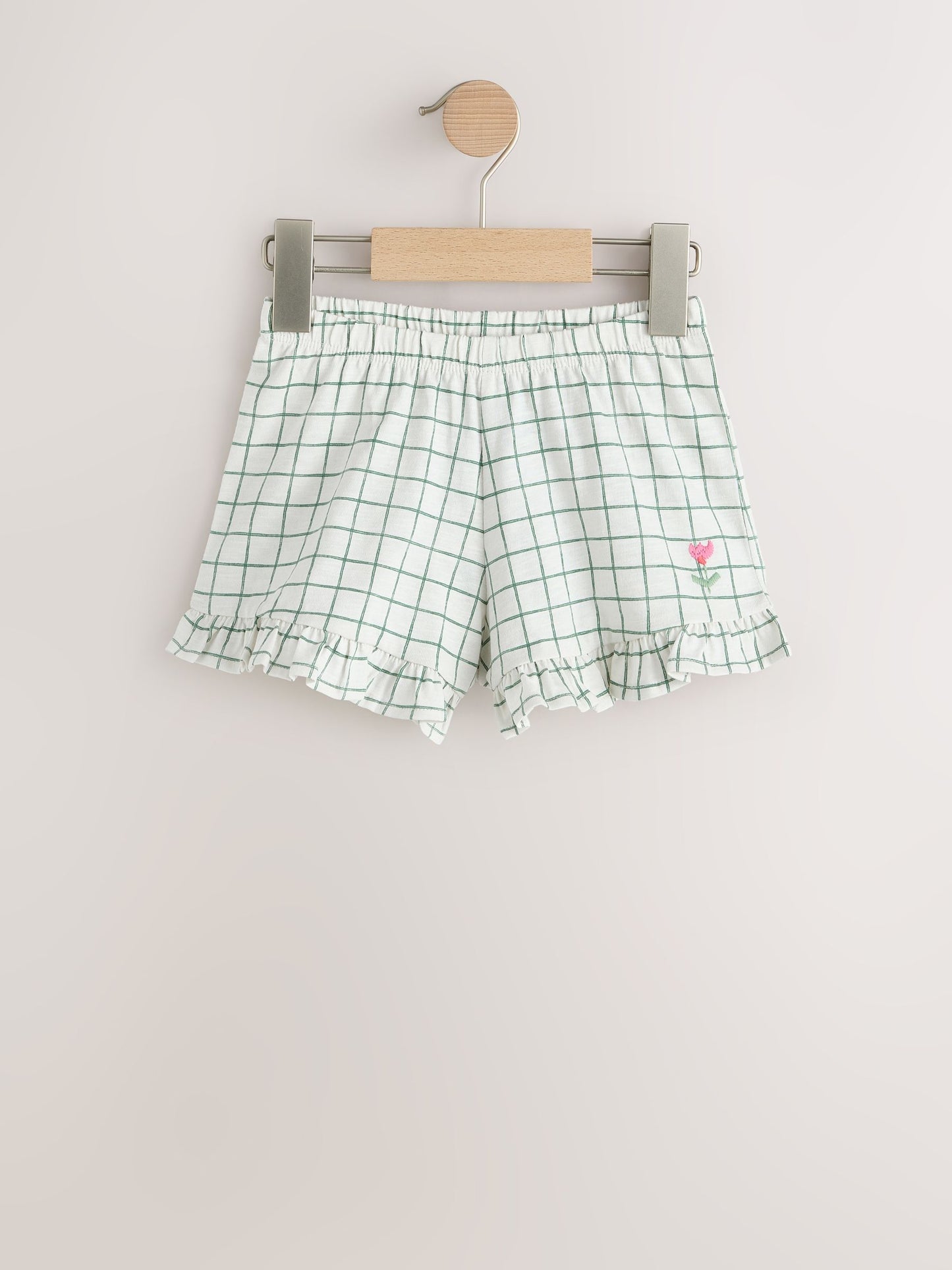Ecru White Flower Shorts (3mths-7yrs) image 5