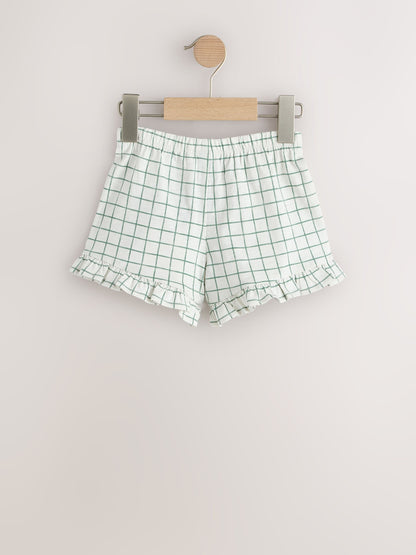 Ecru White Flower Shorts (3mths-7yrs) image 6