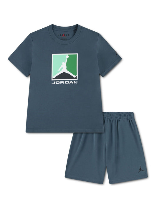 Jordan Green Brooklyn Mesh Top & Short Sets image 1
