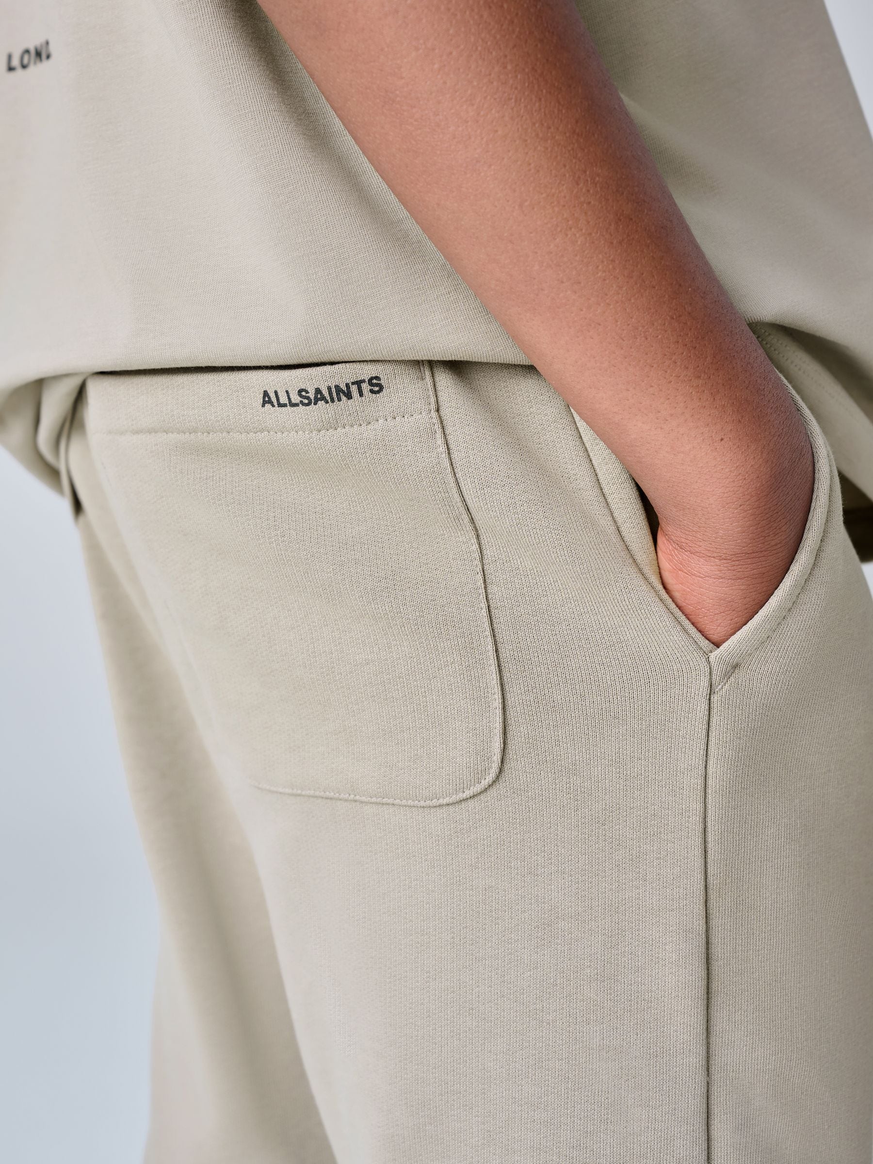 Dsiney Kidz - smALLSAINTS Light Brown Tierra T-Shirt and Sweat Shorts Set image 7