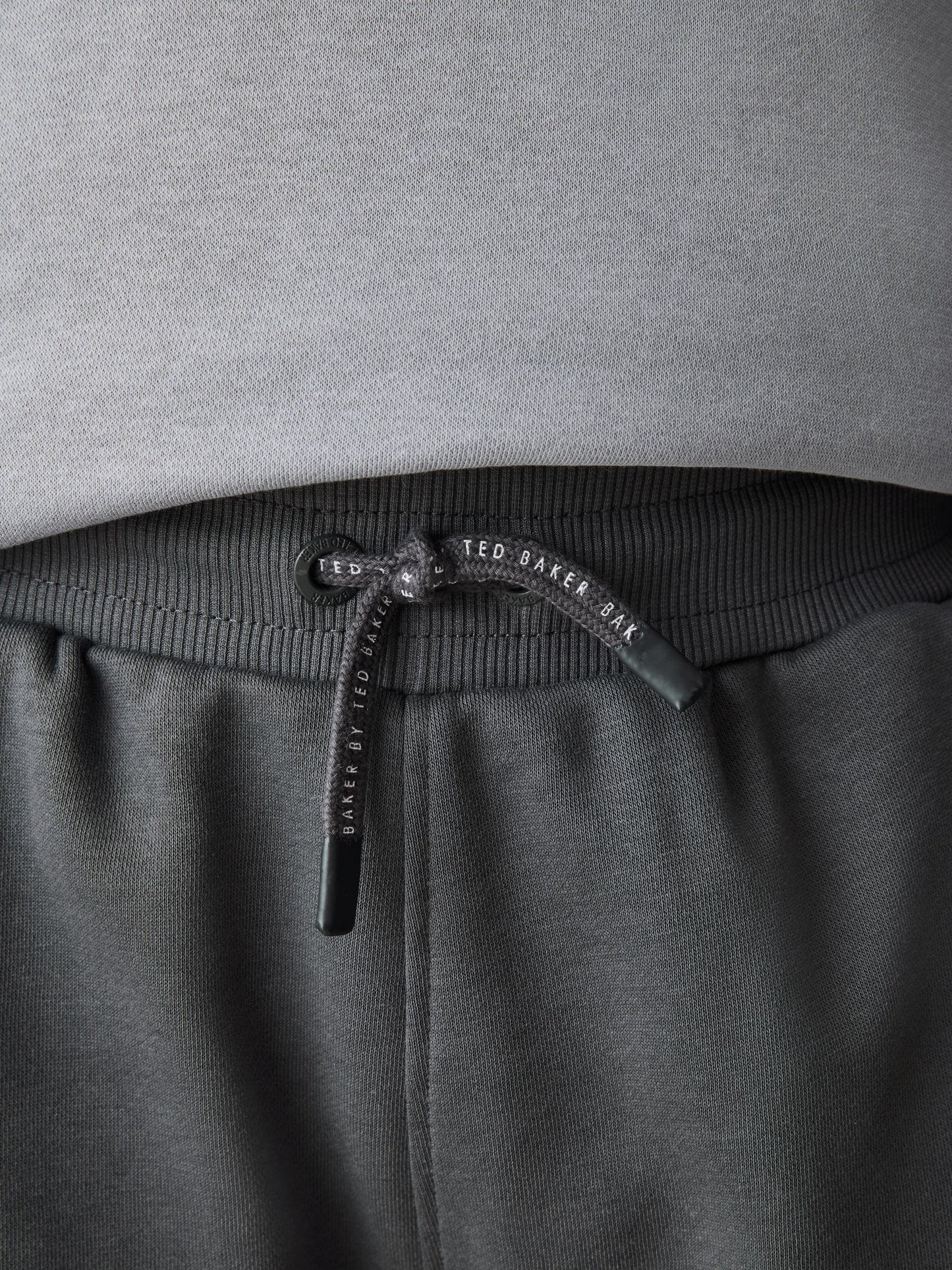 Baker by Ted Baker Grey Oversized Graphic Sweatshirt and Joggers Set image 10