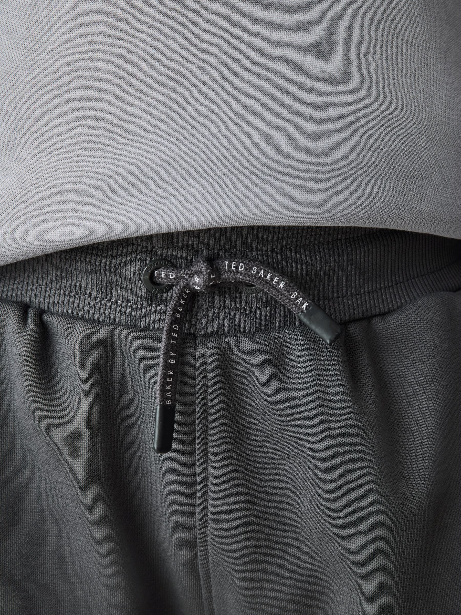 Baker by Ted Baker Grey Oversized Graphic Sweatshirt and Joggers Set image 10