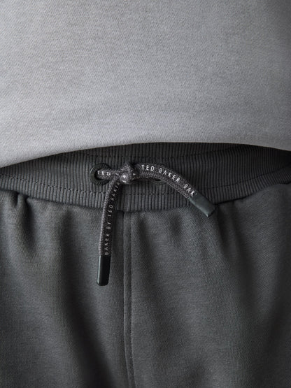 Baker by Ted Baker Grey Oversized Graphic Sweatshirt and Joggers Set image 10