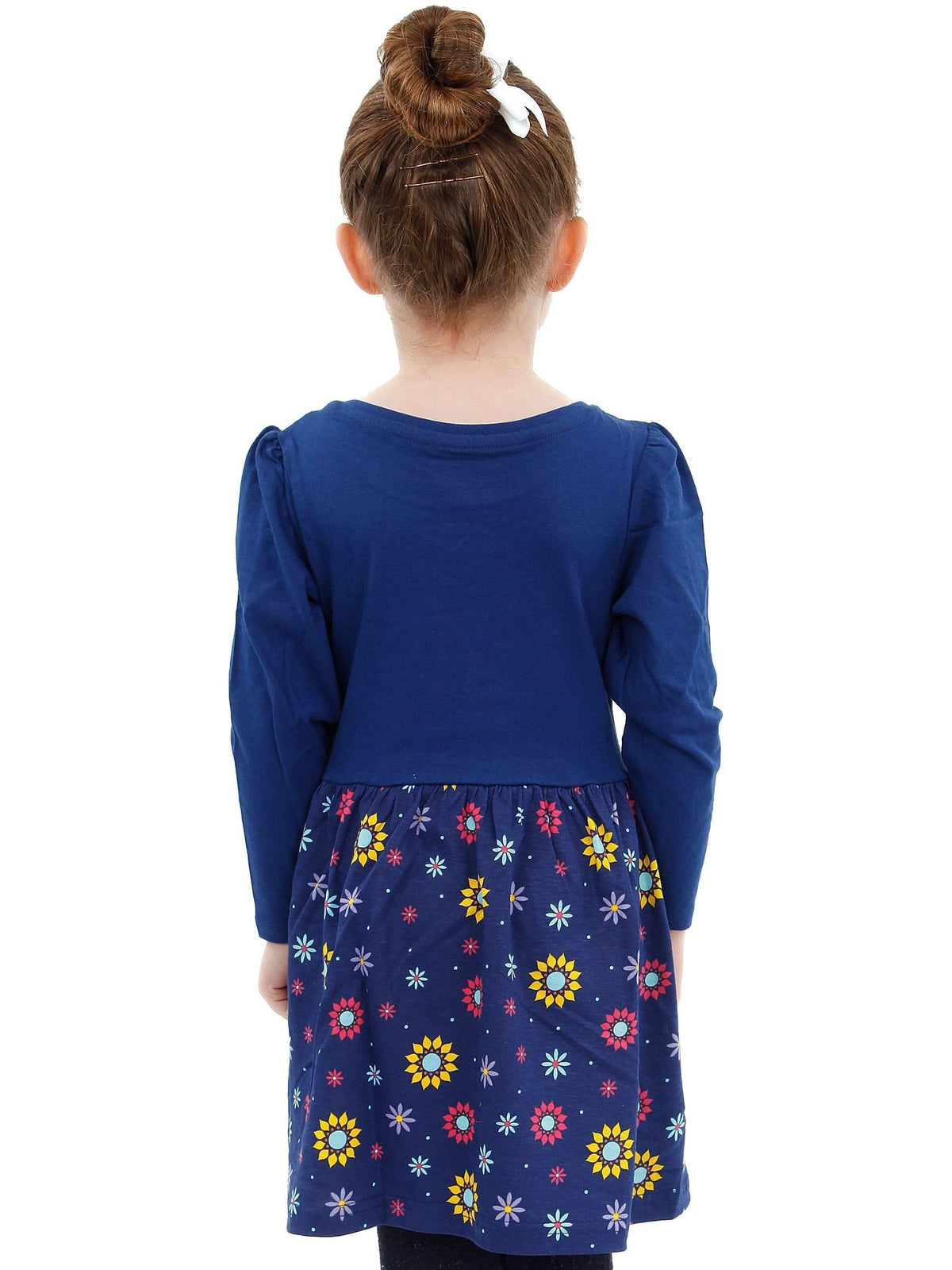 Dsiney Kidz - Character Blue Disney Frozen Elsa And Anna Floral Dress image 3