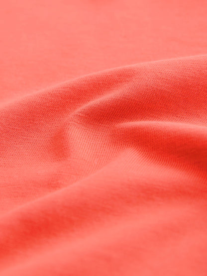 Coral Pink Short Sleeve Plain T-Shirt (3mths-7yrs) image 6
