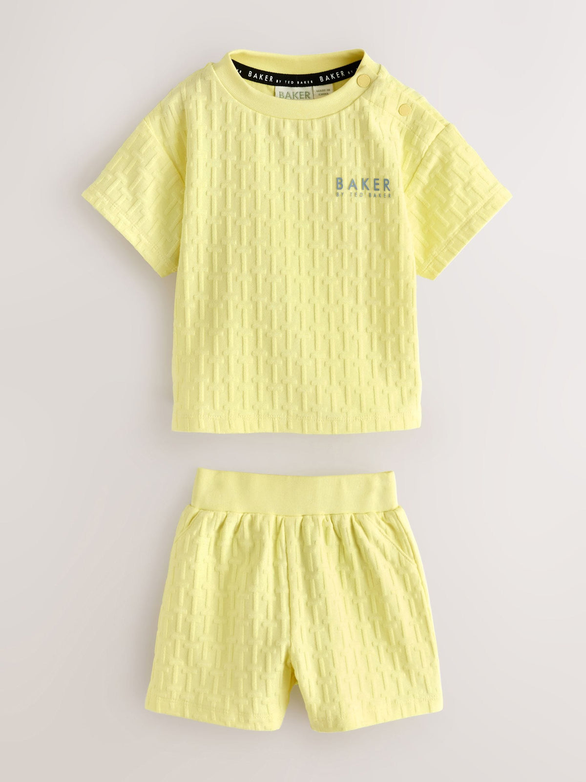 Dsiney Kidz - Baker by Ted Baker 'T' Textured T-Shirt and Shorts Set image 1