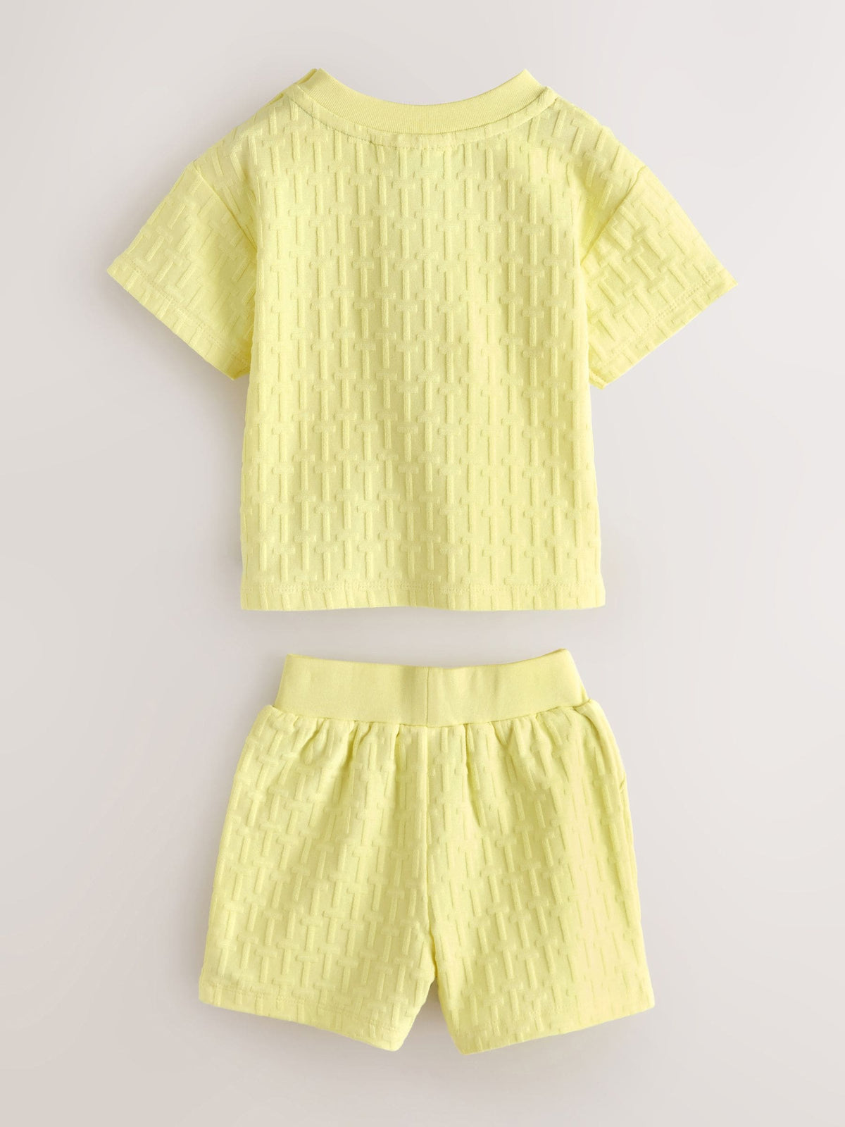 Dsiney Kidz - Baker by Ted Baker 'T' Textured T-Shirt and Shorts Set image 2