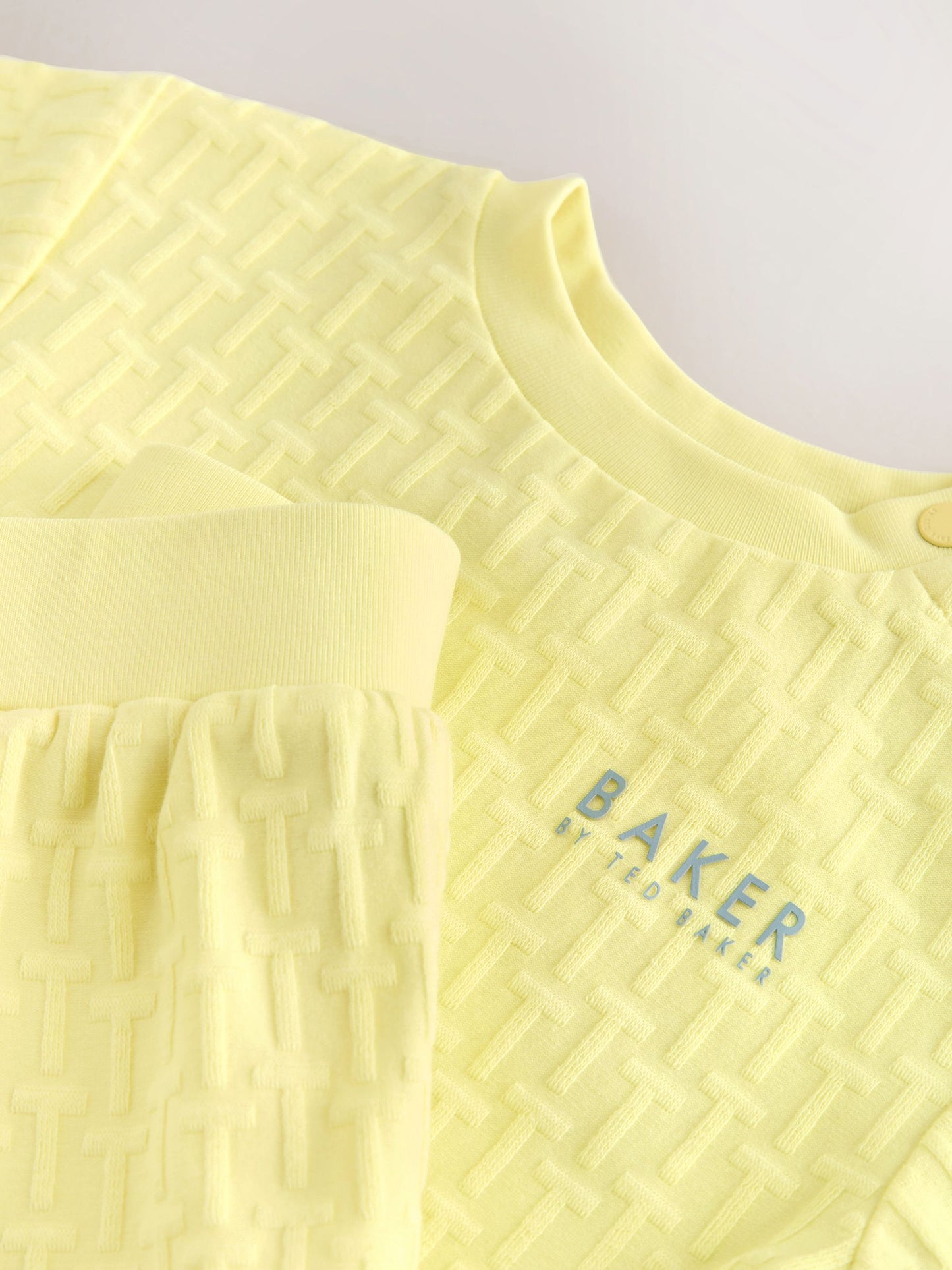 Baker by Ted Baker 'T' Textured T-Shirt and Shorts Set image 4