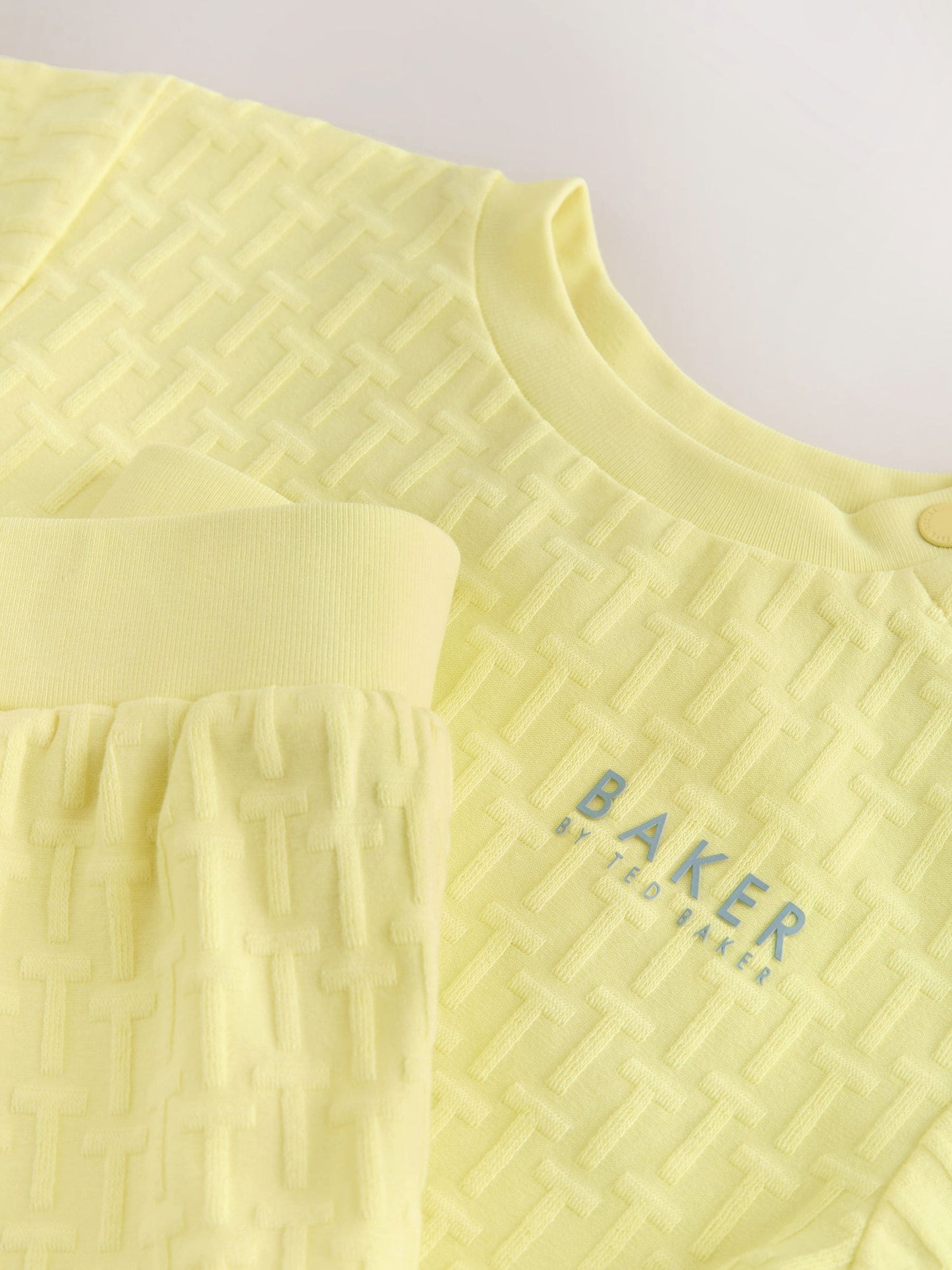 Baker by Ted Baker 'T' Textured T-Shirt and Shorts Set image 4