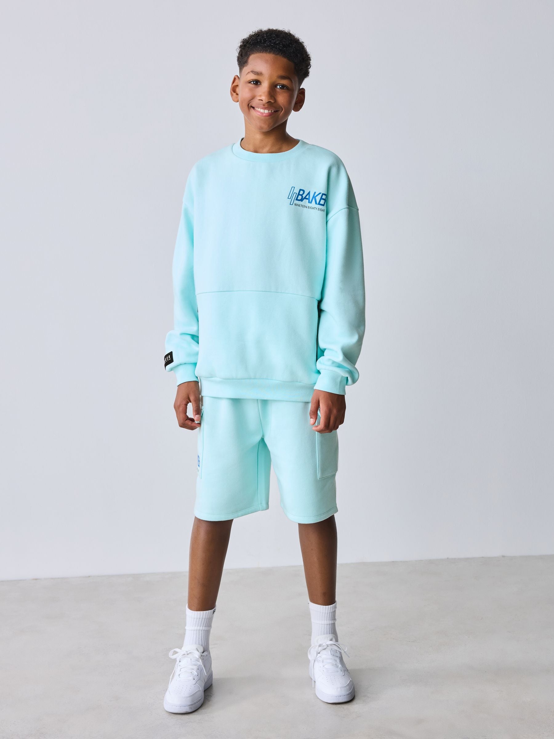 Baker by Ted Baker Oversized Sweatshirt and Shorts Set image 2