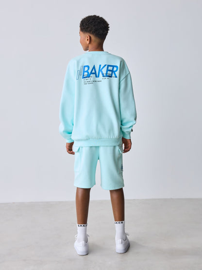 Baker by Ted Baker Oversized Sweatshirt and Shorts Set image 3
