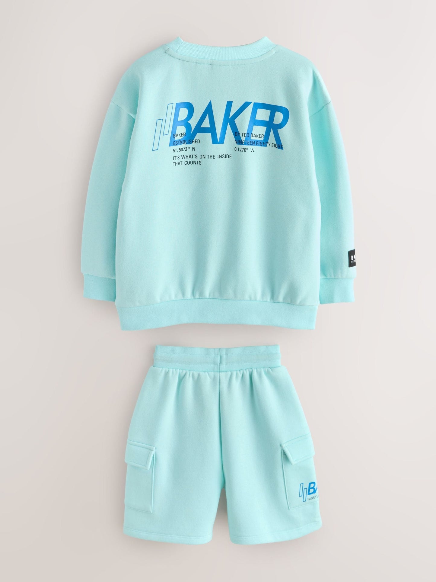 Baker by Ted Baker Oversized Sweatshirt and Shorts Set image 8