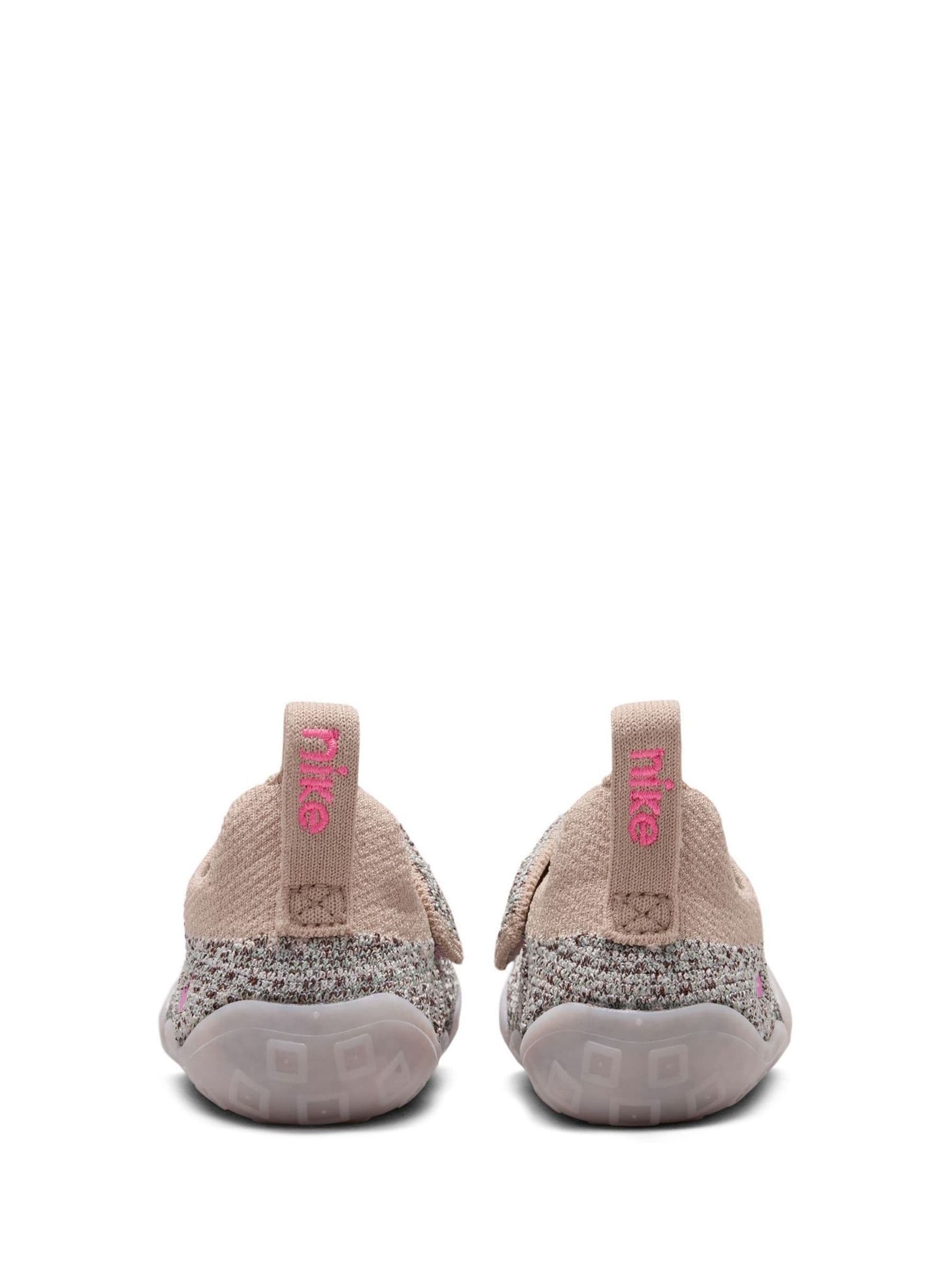 Nike Pink Infant Swoosh 1 Trainers image 4