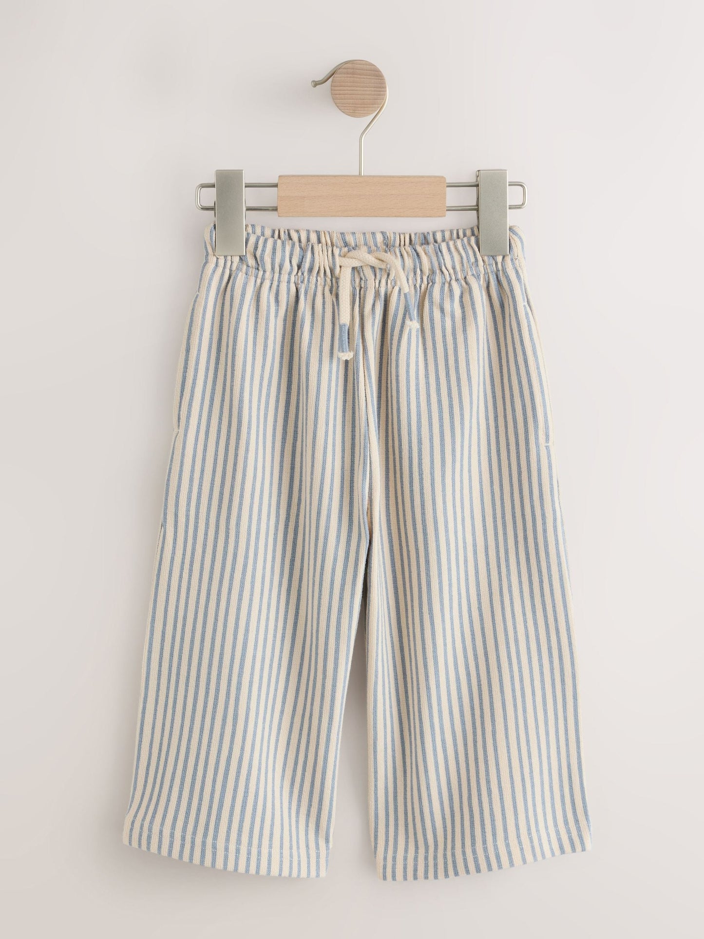 Blue/Ecru Stripe Textured Lightweight Joggers (3mths-7yrs) image 5