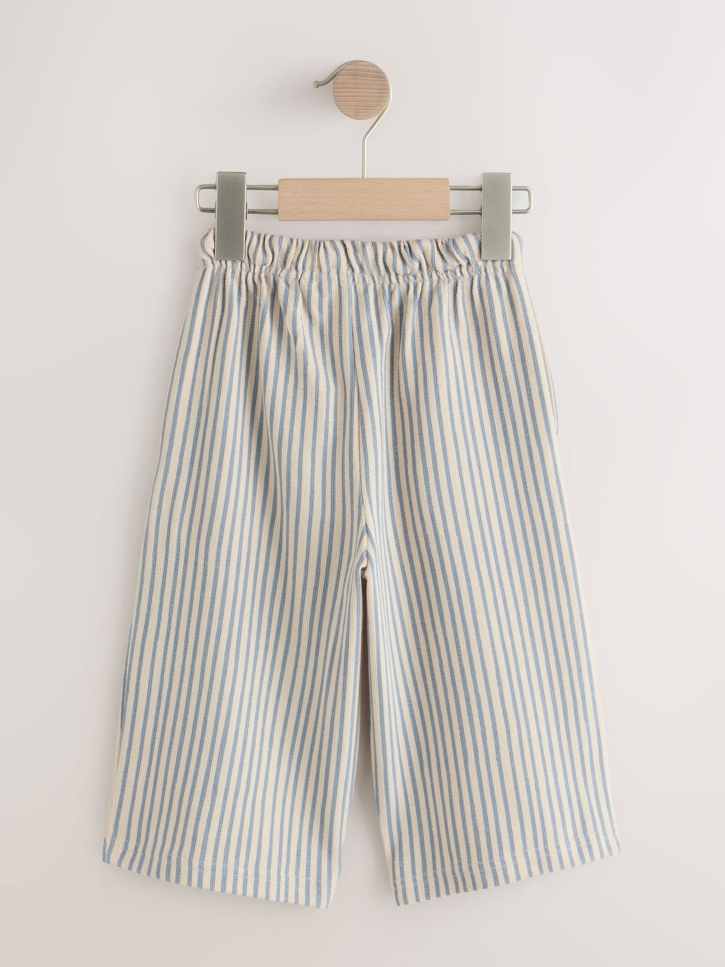 Blue/Ecru Stripe Textured Lightweight Joggers (3mths-7yrs) image 6