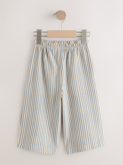 Dsiney Kidz - Blue/Ecru Stripe Textured Lightweight Joggers (3mths-7yrs) image 6