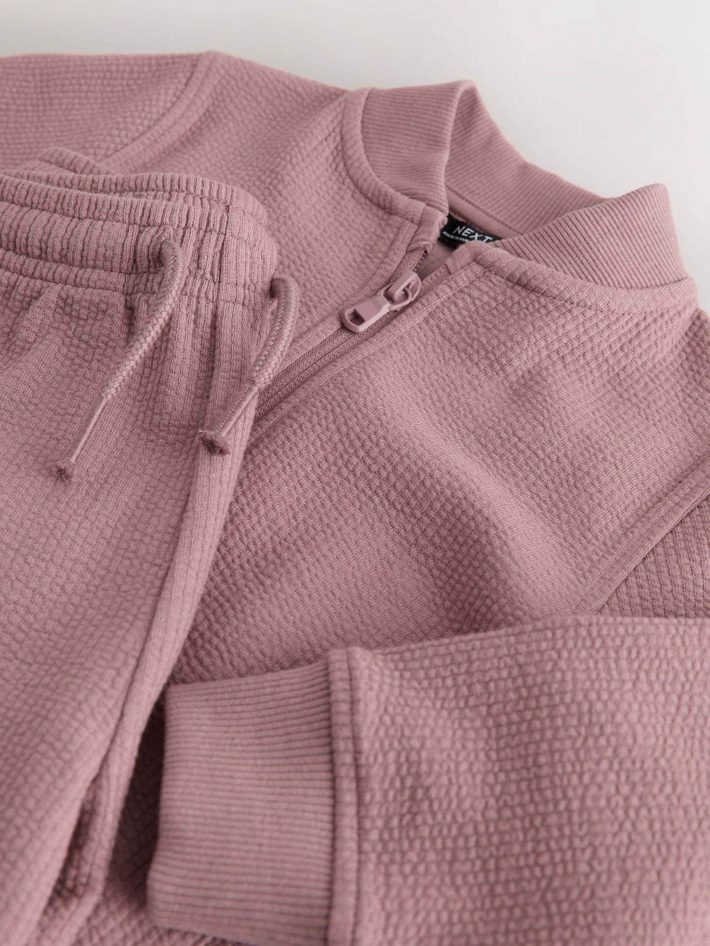 Dark Pink Jersey Bomber and Shorts Set (3mths-7yrs) image 9