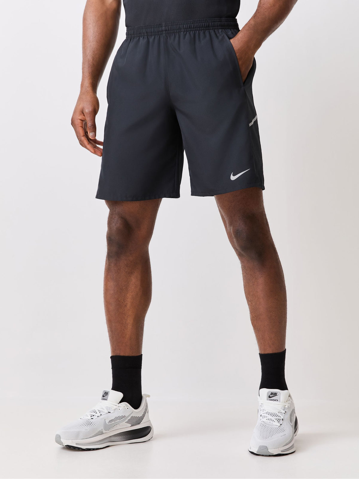 Dsiney Kidz - Nike Black Miler Dri-FIT 5 inch Brief-Lined Running Shorts image 1