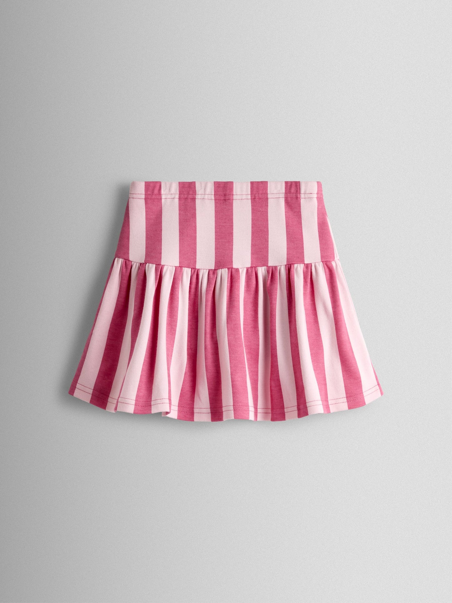 JoJo Maman Bébé Pink Fun Sun T-shirt & Stripe Skort Set image 5