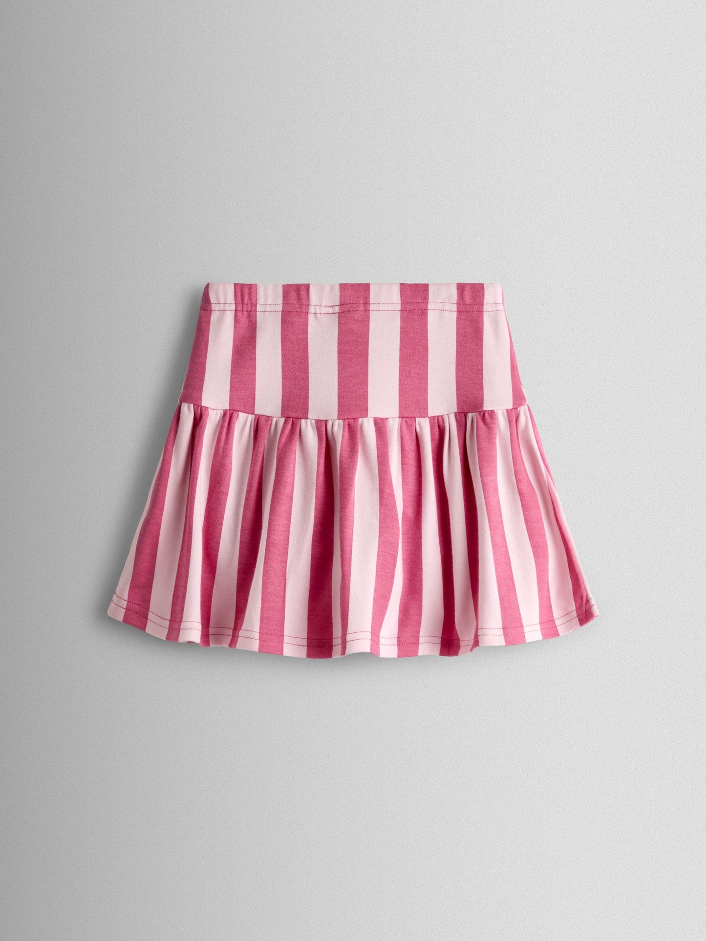 JoJo Maman Bébé Pink Fun Sun T-shirt & Stripe Skort Set image 6